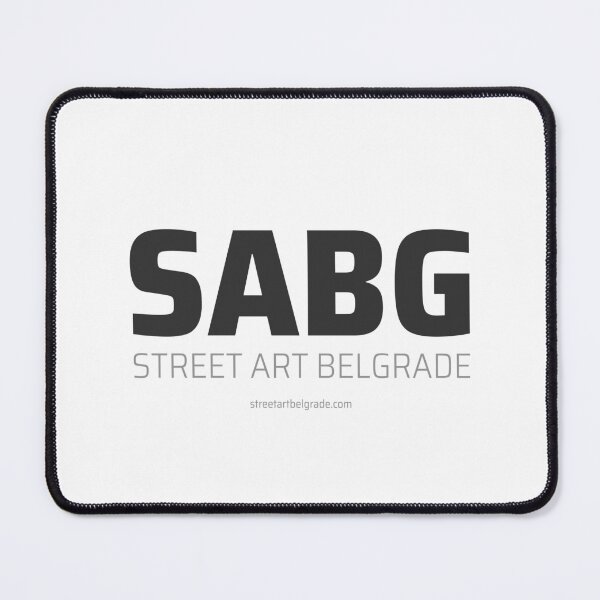 Item preview, Street Art Belgrade (BLACK ON WHITE) designed and sold by Street Art Belgrade.
