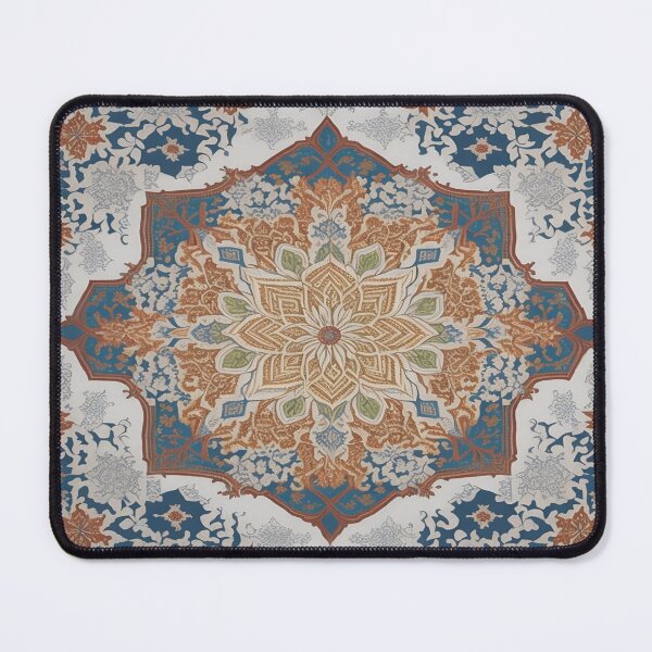 Item preview, Majestic Alhambra Patterns: Artistry soft grey and orange  designed and sold by Dshoppin.