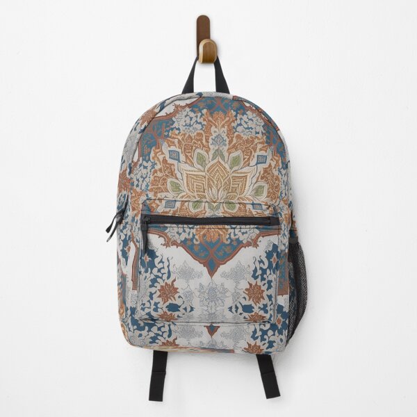 Item preview, Majestic Alhambra Patterns: Artistry soft grey and orange designed and sold by Dshoppin.