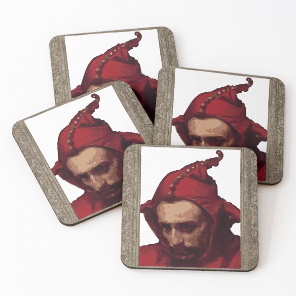 Item preview, Sad men in red suit designed and sold by Jakub Nowak.