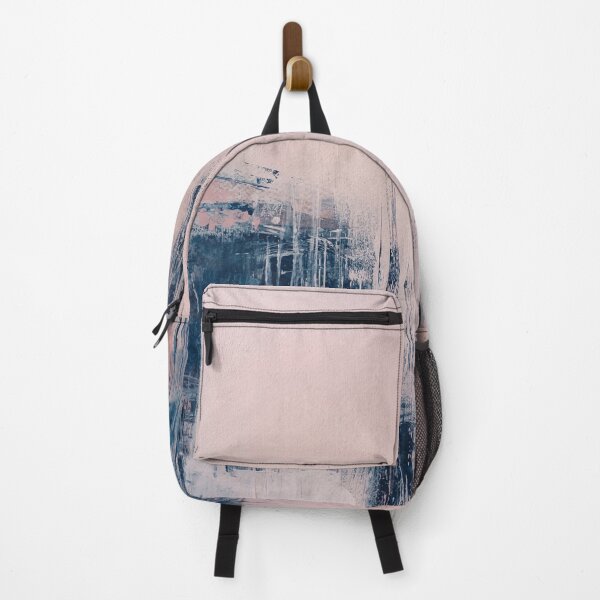Item preview, Pink blush navy abstract designed and sold by ElaSzczepaniak.