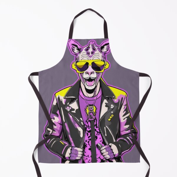Item preview, Digital Art Graffiti Style Anime Punk Giraffe  designed and sold by ShopSunday.