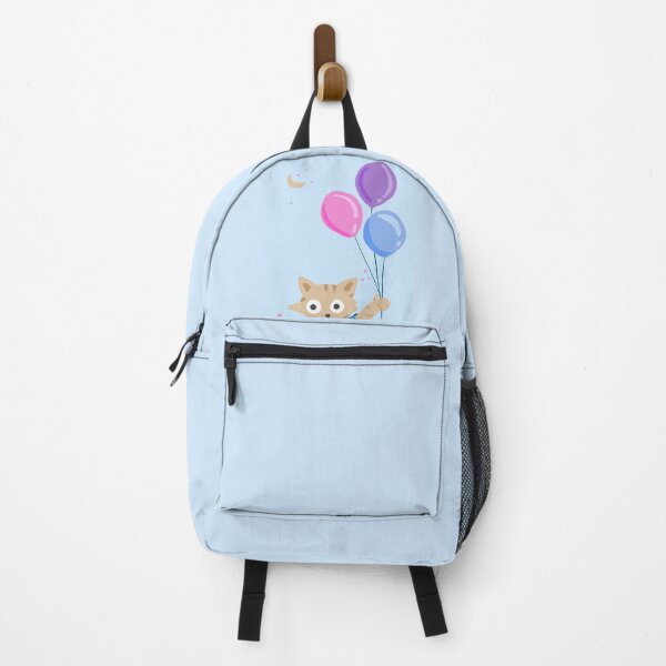 Item preview, Cute Kitten with Balloons designed and sold by DreamHomes.