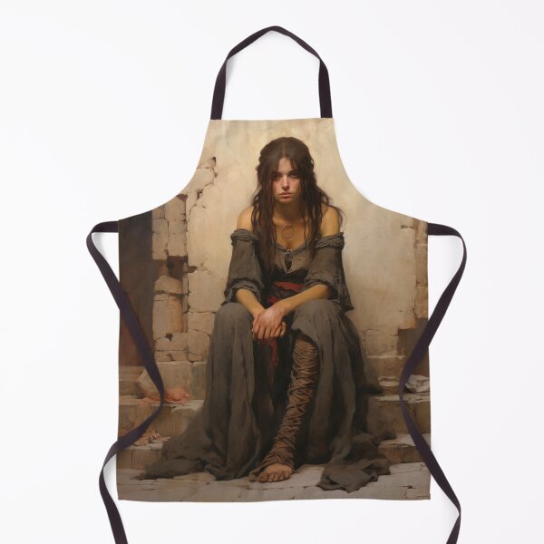 Item preview, Barefoot Beggar Girl #2 designed and sold by Demonik-Art.