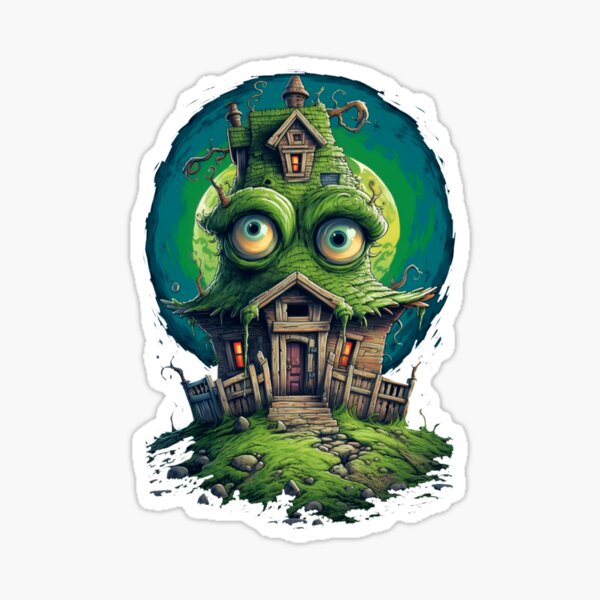 monster city Sticker