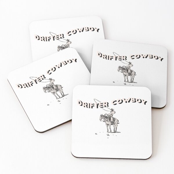 Item preview, Roping the world, Cowboy on Horse, Drifter Cowboy designed and sold by Horseman's Rodeo.