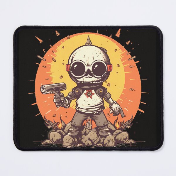 Item preview, Baby Cyborg Robot Skull designed and sold by MLArtifex.