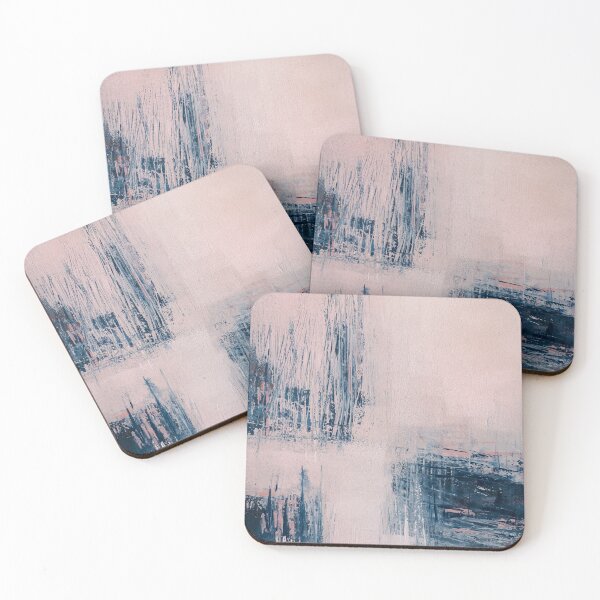 Item preview, Pink blue abstract designed and sold by ElaSzczepaniak.