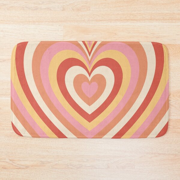 Item preview, Orange Pink and Yellow Groovy Heart Pattern designed and sold by EpicCreation.