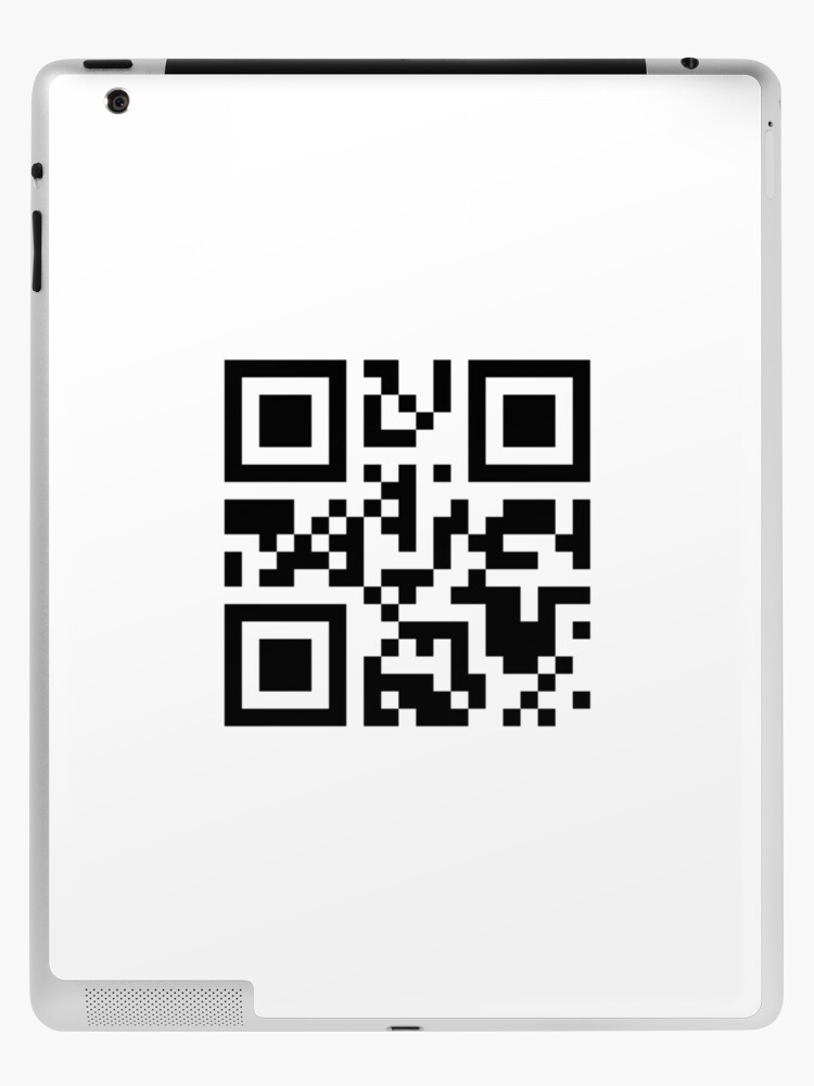 Rickroll - QR Code Sticker for Sale by UsernameIsInUse