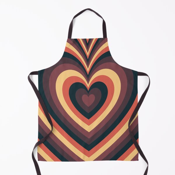 Item preview, Caution Groovy Heart Pattern designed and sold by EpicCreation.