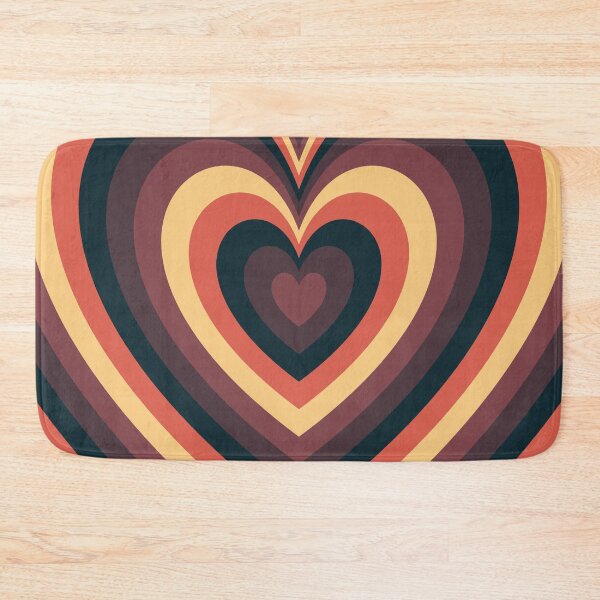 Item preview, Caution Groovy Heart Pattern designed and sold by EpicCreation.