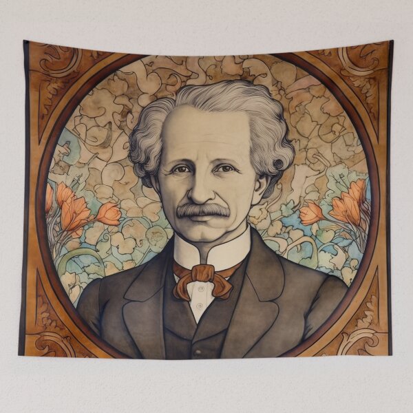 Item preview, Emmanuel Levinas drawing designed and sold by ComicsFactory.