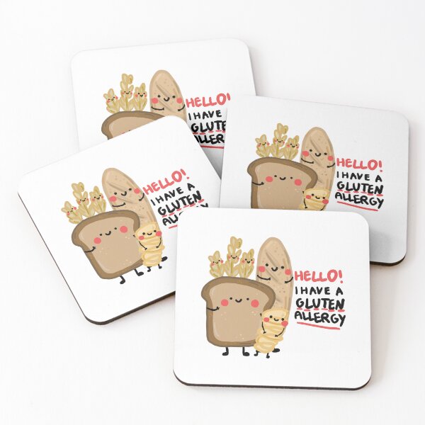 Item preview, Wheat / Gluten Allergy Awareness designed and sold by Samantha MadeOfAtoms.