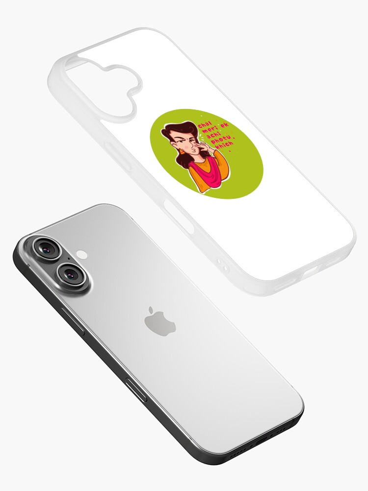 Chal Meri Ek Achi Photu Khich iPhone Case