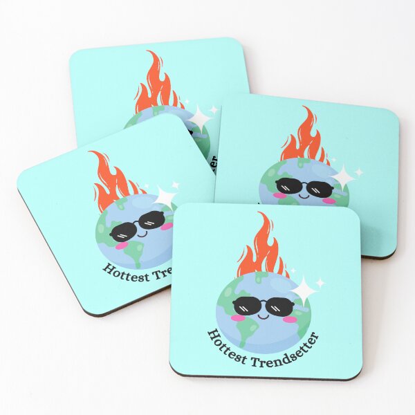 Item preview, Earth's hottest trendsetter climate change message designed and sold by PassionFruchti.