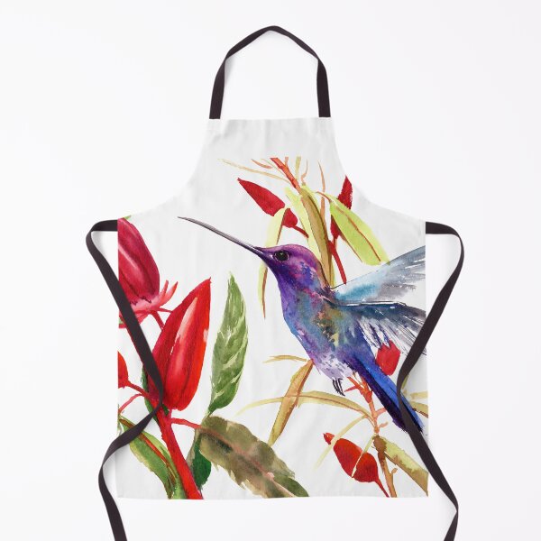 Item preview, Tea Hibiscus and Hummingbird designed and sold by surenart.