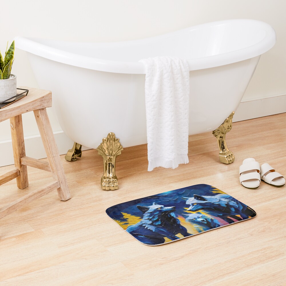 Item preview, Bath Mat designed and sold by kultomatic.