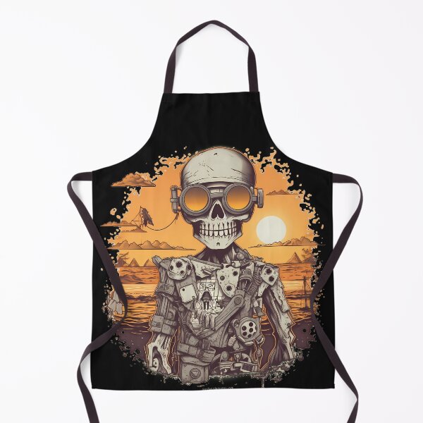 Item preview, AI Cyborg Robot Skull designed and sold by MLArtifex.