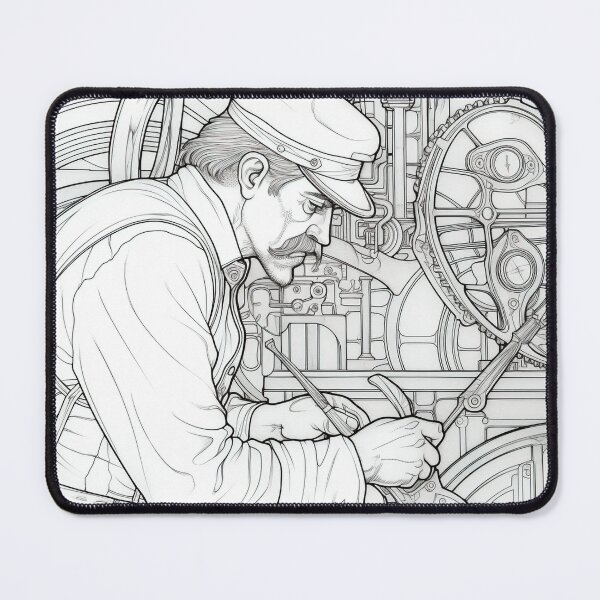 Item preview, Engineer drawing  designed and sold by ComicsFactory.