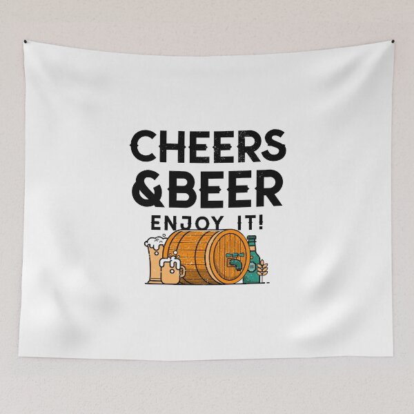 Item preview, Cheers and Beers designed and sold by qaisarkhan101.