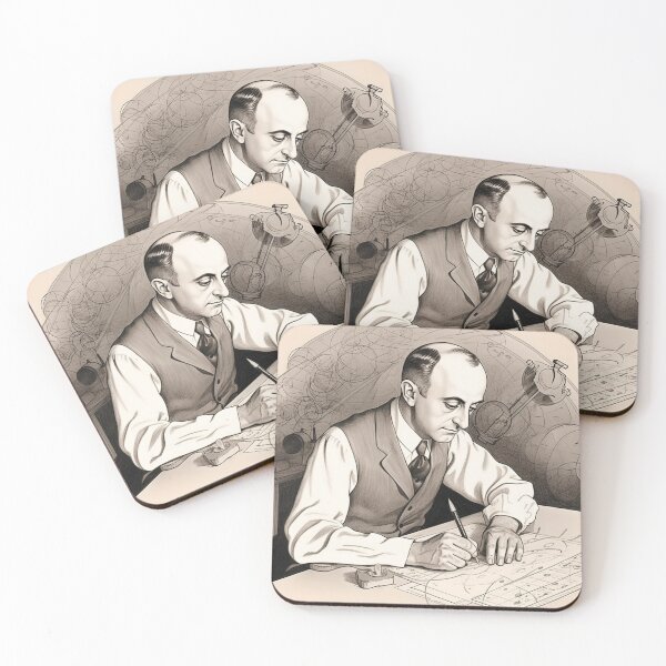 Item preview, Enrico Fermi scientist designed and sold by ComicsFactory.