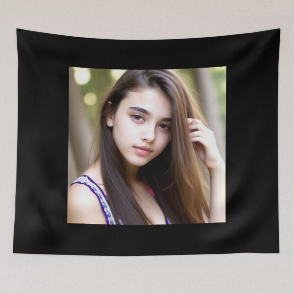 Item preview, Flawless Brunette Girl Brown-Eyed Beauty Model Fashion designed and sold by viktor-adame.