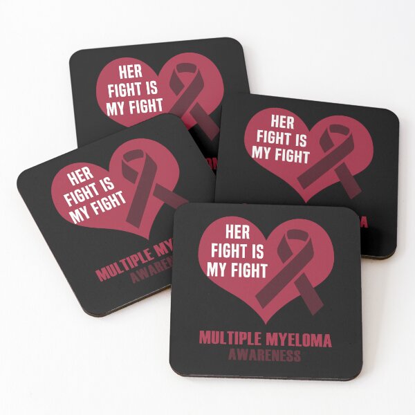 Item preview, Her Fight Is My Fight Multiple Myeloma Awareness designed and sold by Color-Sparkle.