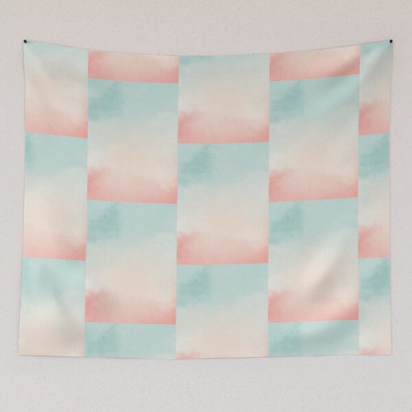 Item preview, Pink and blue faded classic design designed and sold by Design E Khaas.
