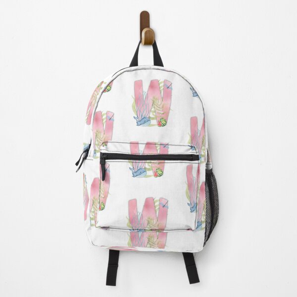 Item preview, Alphabet Letter W in Watercolors! Whale of Wisdom: 'W'onders of Learning with Watermelon Delight! designed and sold by Sun Sand & Sea Art.