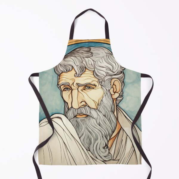 Item preview, Epicurus Greek drawing designed and sold by ComicsFactory.