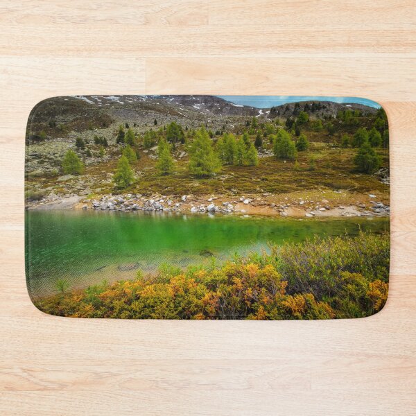 Item preview, GREEN ALPINE LAKE designed and sold by SSP-PRINTS.