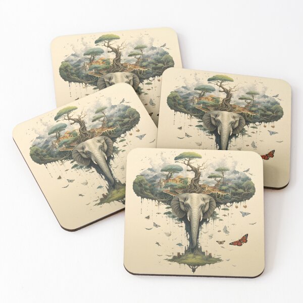 Item preview, Elephant Tree designed and sold by Lacuna Ipsum.