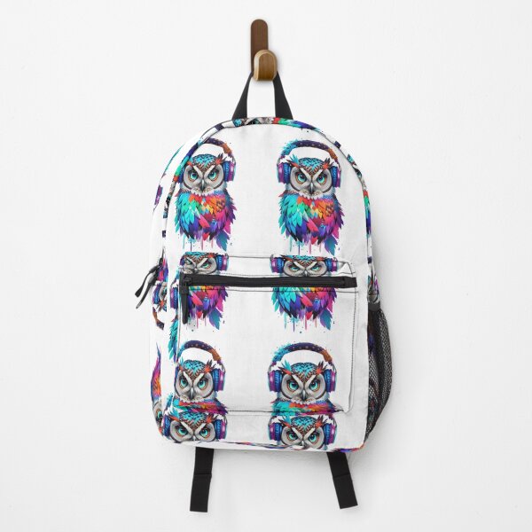 Item preview, colorful owl listing to music designed and sold by irosh madushan.