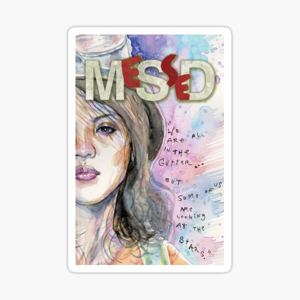David Mack Exclusive MeSseD Cover Sticker