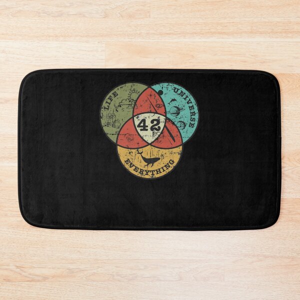 Item preview, Venn Diagram Life, the Universe & Everything designed and sold by SelmerKeeling1.