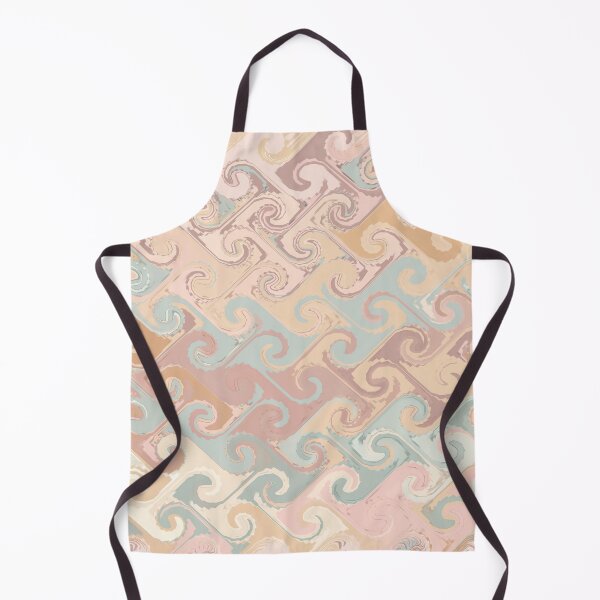 Item preview, S-shape earth-tones pattern design designed and sold by ArtfulGallery1.