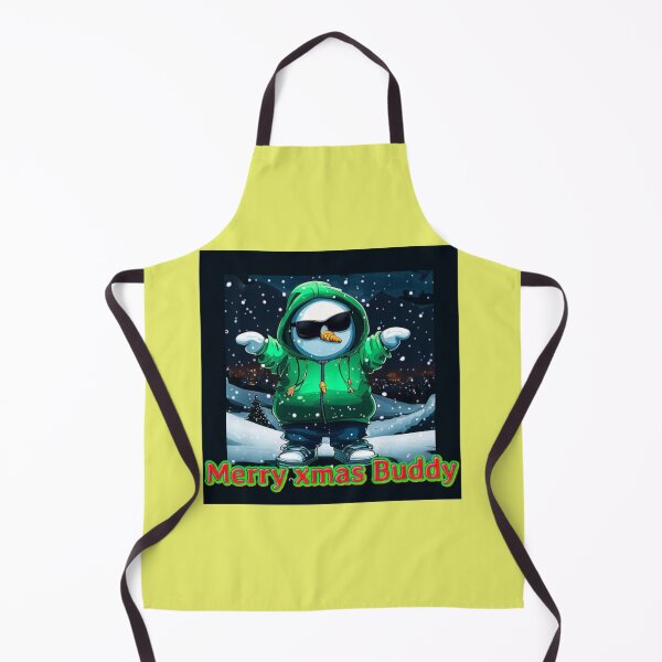 Item preview, green snow man designed and sold by ONIX23.