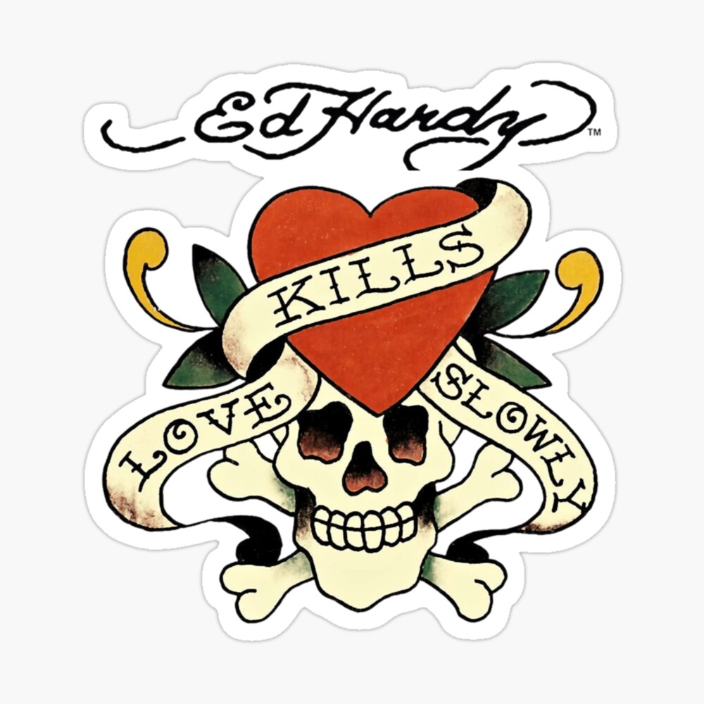 ed hardy love kills slowly  Socks