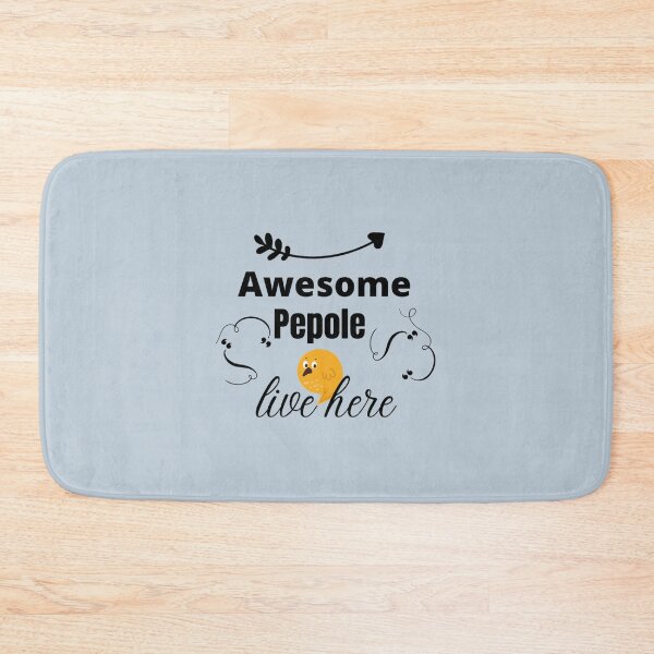 Item preview, Awesome People Live Here  designed and sold by Mindyhynes.