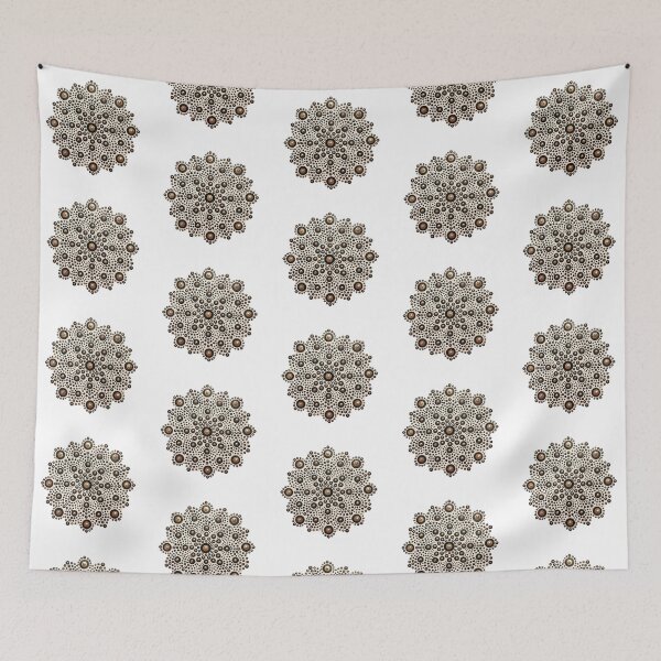Item preview, Mandala pintado en dorado y negro designed and sold by Louise-Mae.