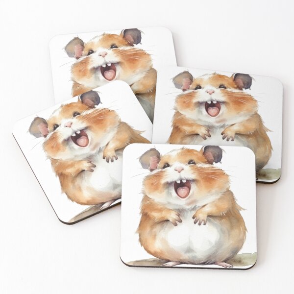 Item preview, Screaming Hamster designed and sold by Print_Fuse.