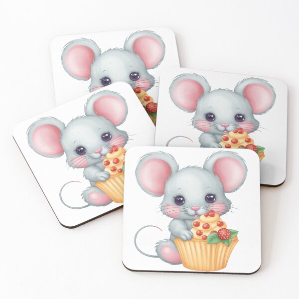 Item preview, Mouse Enjoying a Cake  designed and sold by storyelite.
