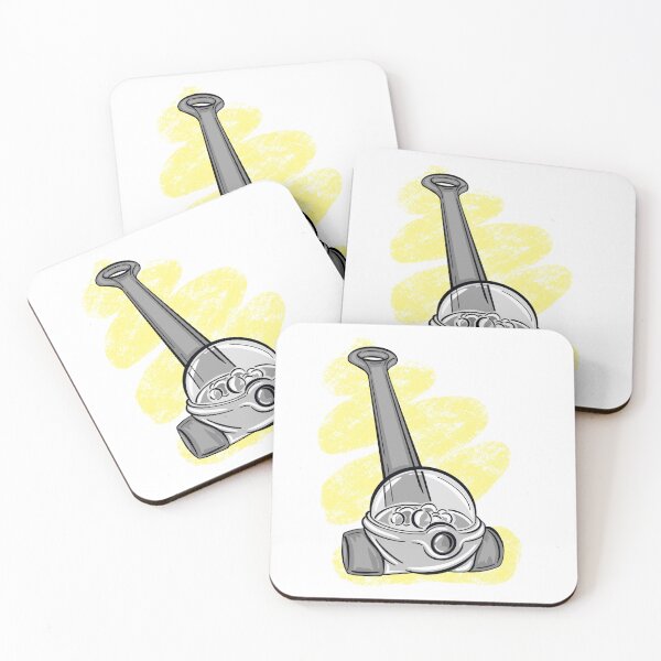 Item preview, Black And White Corn Popper With Yellow Splash  designed and sold by missmann.