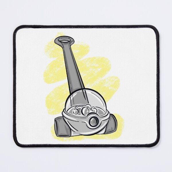 Item preview, Black And White Corn Popper With Yellow Splash designed and sold by missmann.