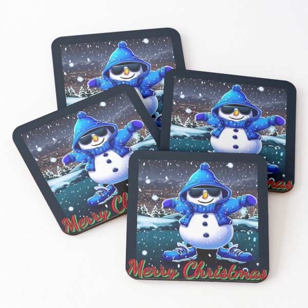 Item preview, blue snow man designed and sold by ONIX23.