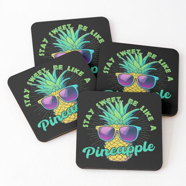 Item preview, Stay Sweet, Be Like a Pineapple | Pineapple with sunglasses designed and sold by casualVisions.