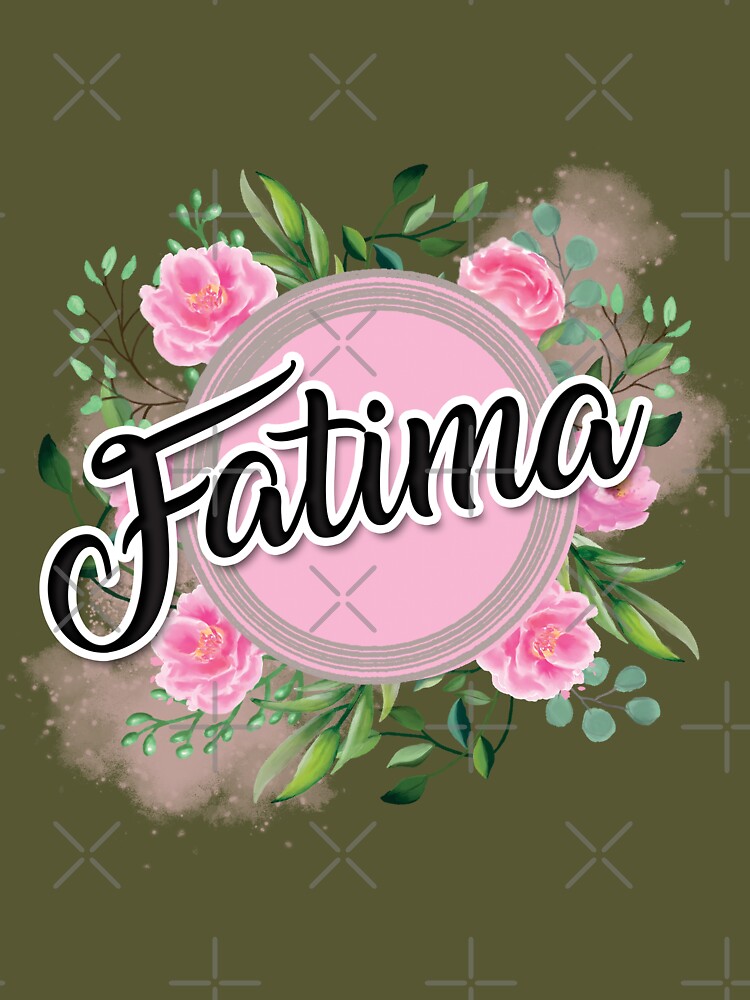 Fatima name  Art Board Print for Sale by badinboow