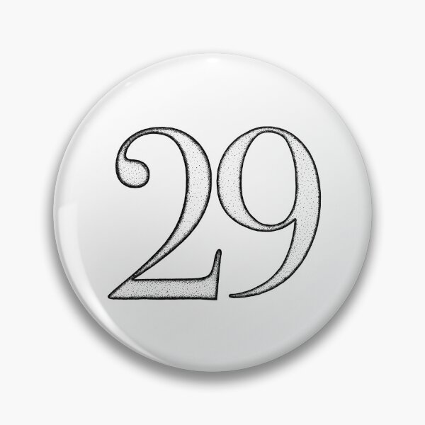 Item preview, Dotart/Dotwork illustration of Number 29 designed and sold by MagnetitaBySil.