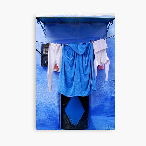 Blue on Blue too Canvas Print